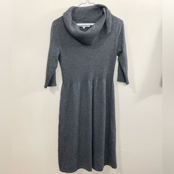 Evan Picone cowl neck sweater dess Medium Petite - Picture 2 of 6